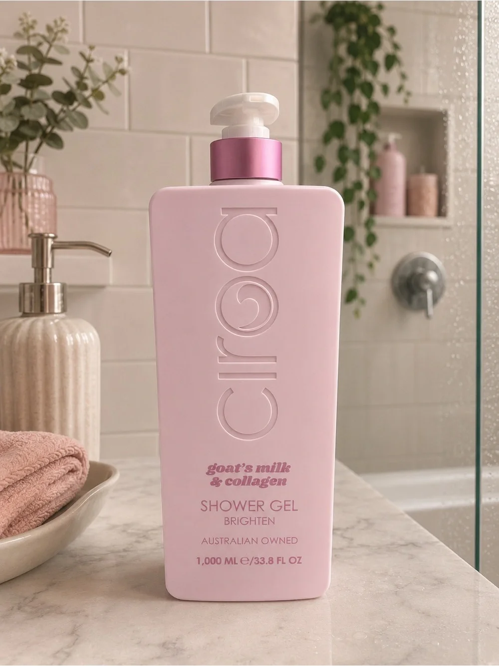 CIROA Goat's Milk & Collagen Shower Gel 33.8FL OZ